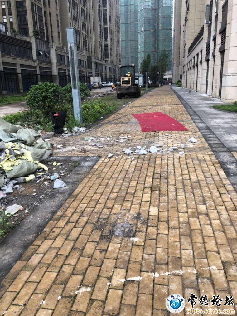小区垃圾成堆