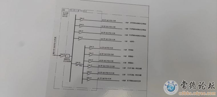 设计图全程没有1.5平方毫米线缆