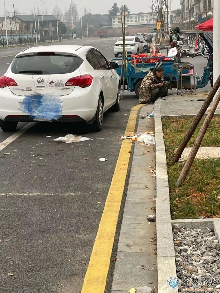 车辆乱停